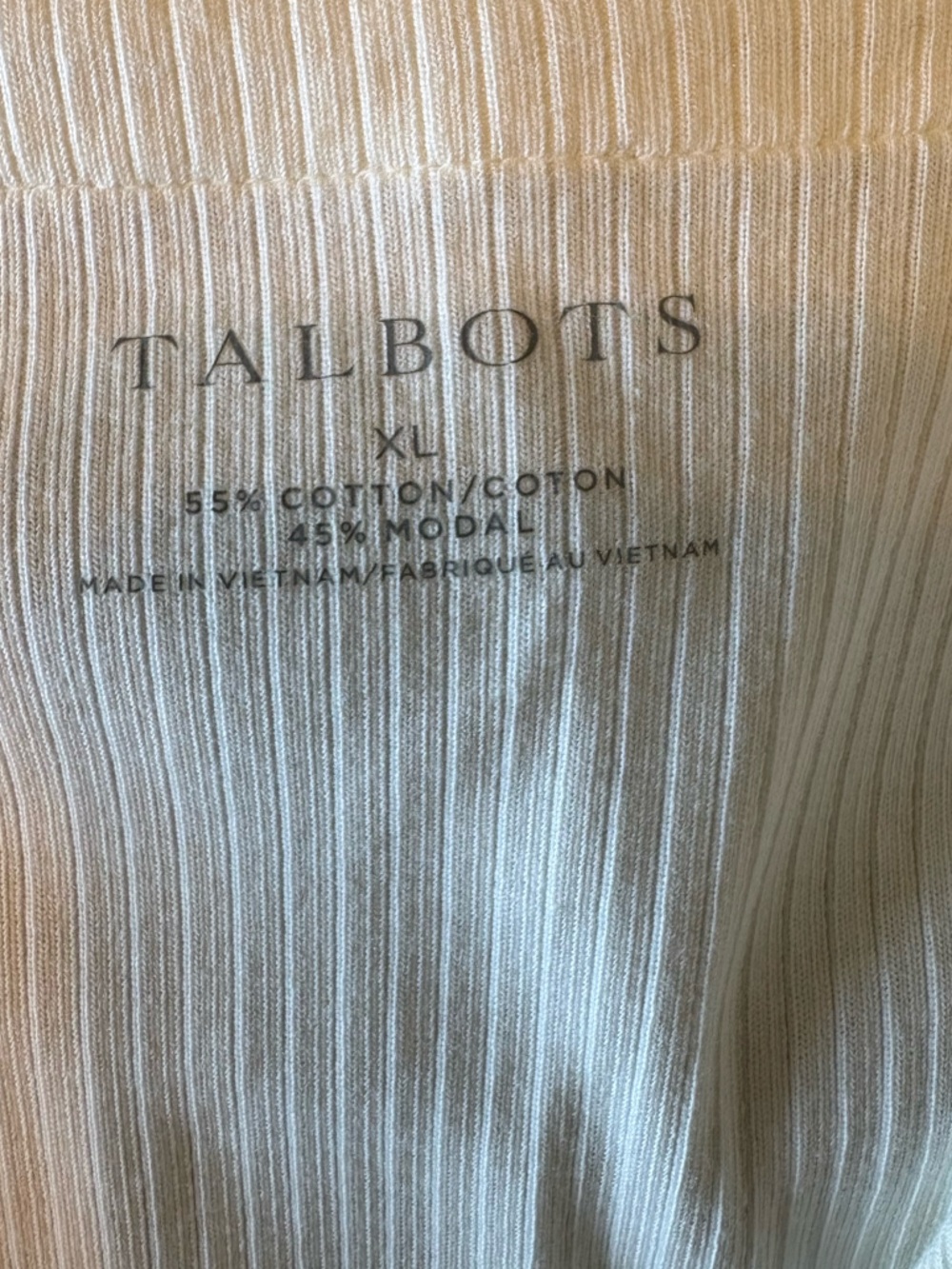 ✨ ELEVATED CLASSIC: Talbots Ribbed Tie-Front Twin Set | Jacket + Tank | XL ✨ - Picture 2 of 13